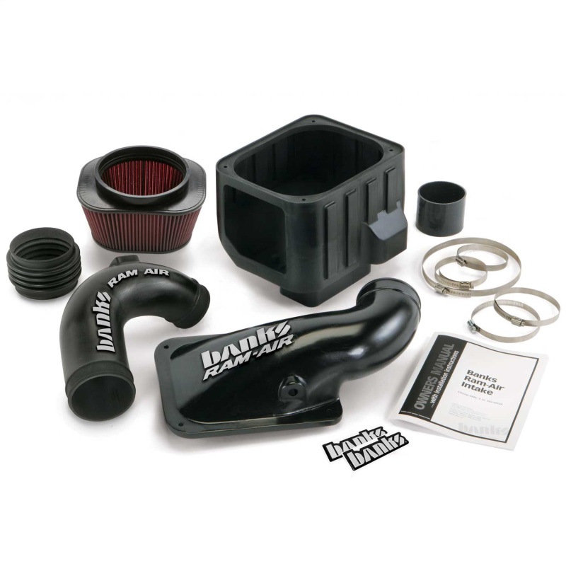 GMC 3500 Performance Air Intake - Banks Power - Ram-Air, Oiled Filter, Cold Air - `04-`05